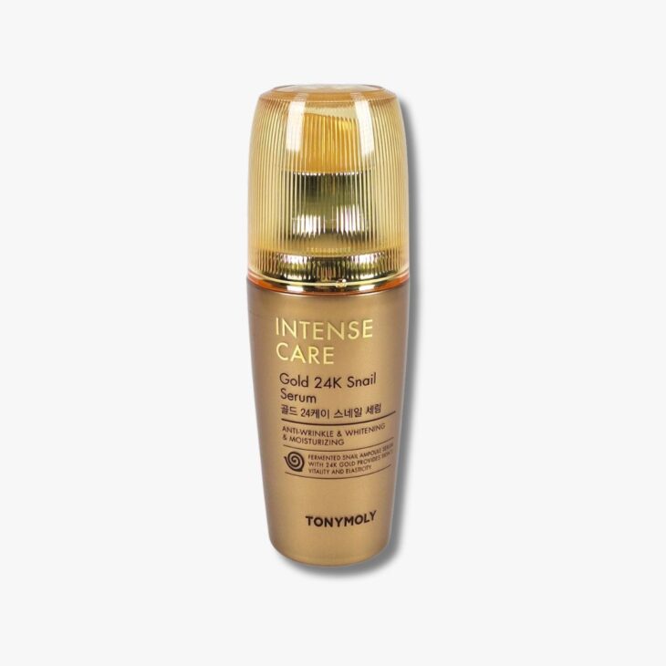 Produktbild: Intense Care Gold 24K Snail Serum, erhältlich beim koreanischen Kosmetikshop k-nara