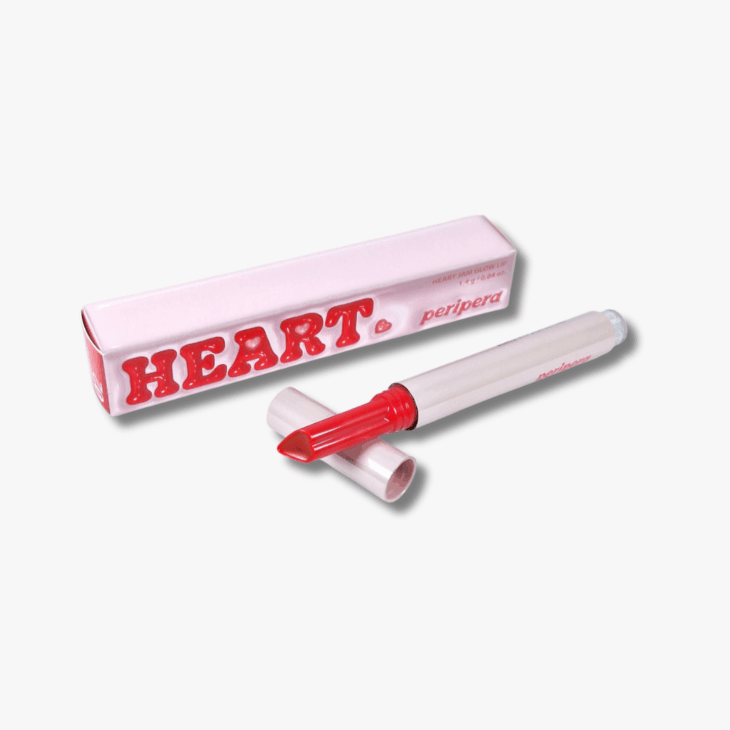 Peripera Heart Jam Glow Lip 02 Berry Milktea
