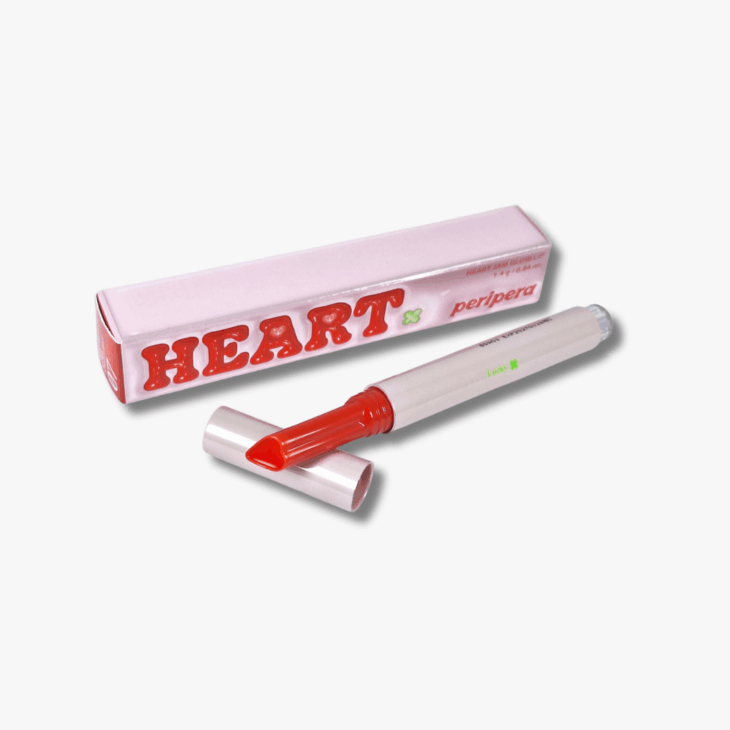 Peripera Heart Jam Glow Lip 07 Apricot Jelly