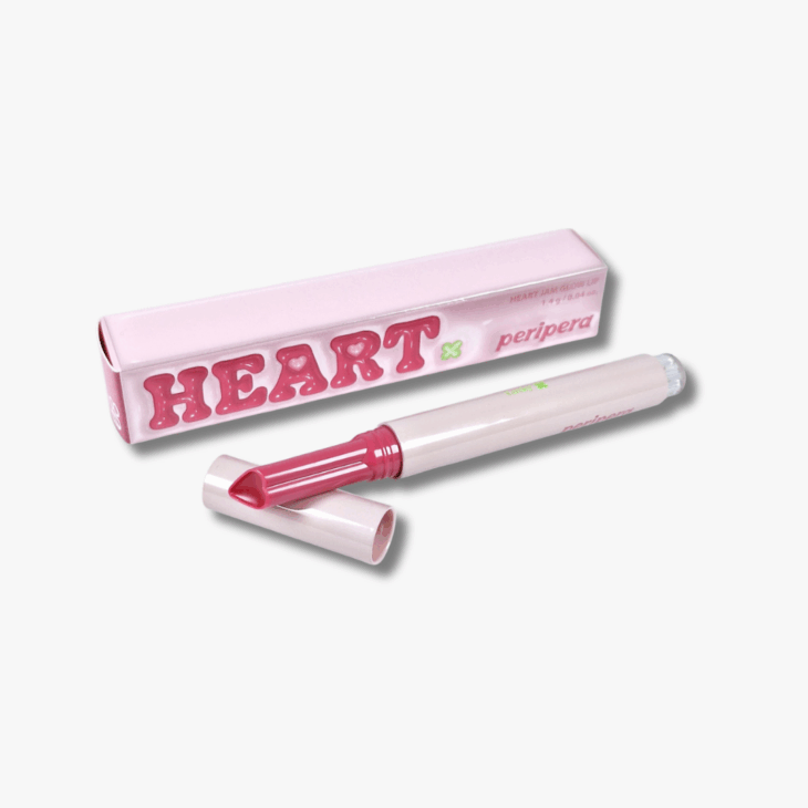 Peripera Heart Jam Glow Lip 08 Peach Crumble